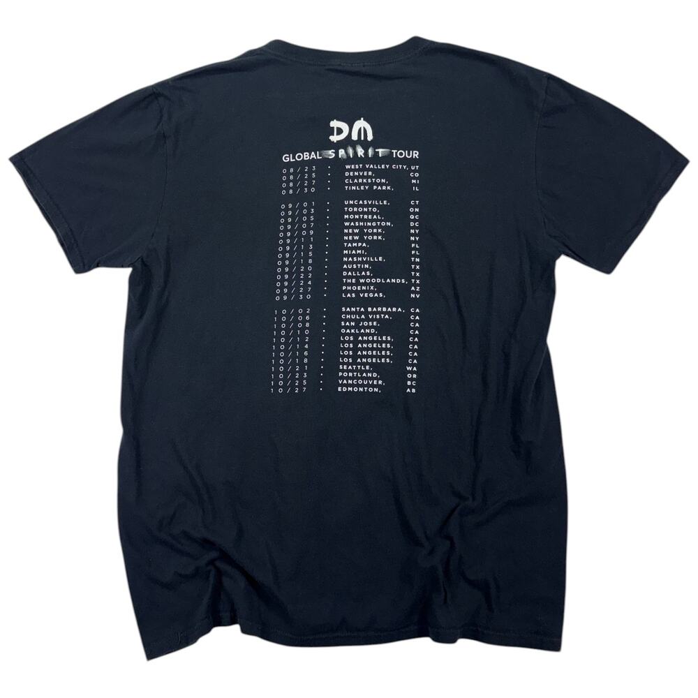 Depeche Mode Tour T-Shirt Men's LARGE Global Spirit Tour 2017 - Picture 2 of 2